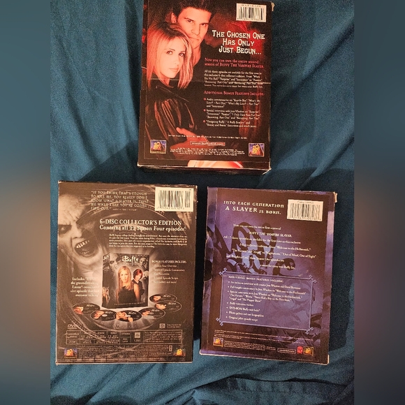 Buffy the Vampire Slayer DVD Collection Seasons 1,2, And 4 - Picture 2 of 5